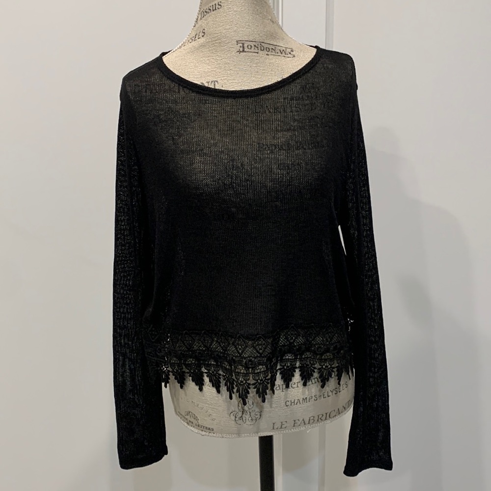 Lightweight knit top